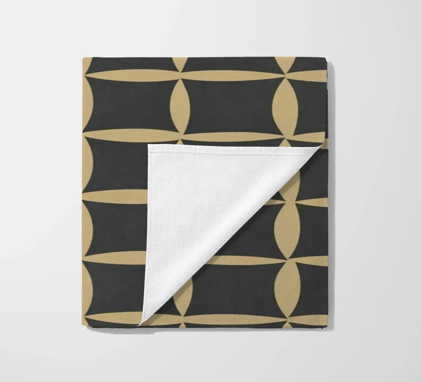 Repetitive pattern 45 beach towel by Little Dean