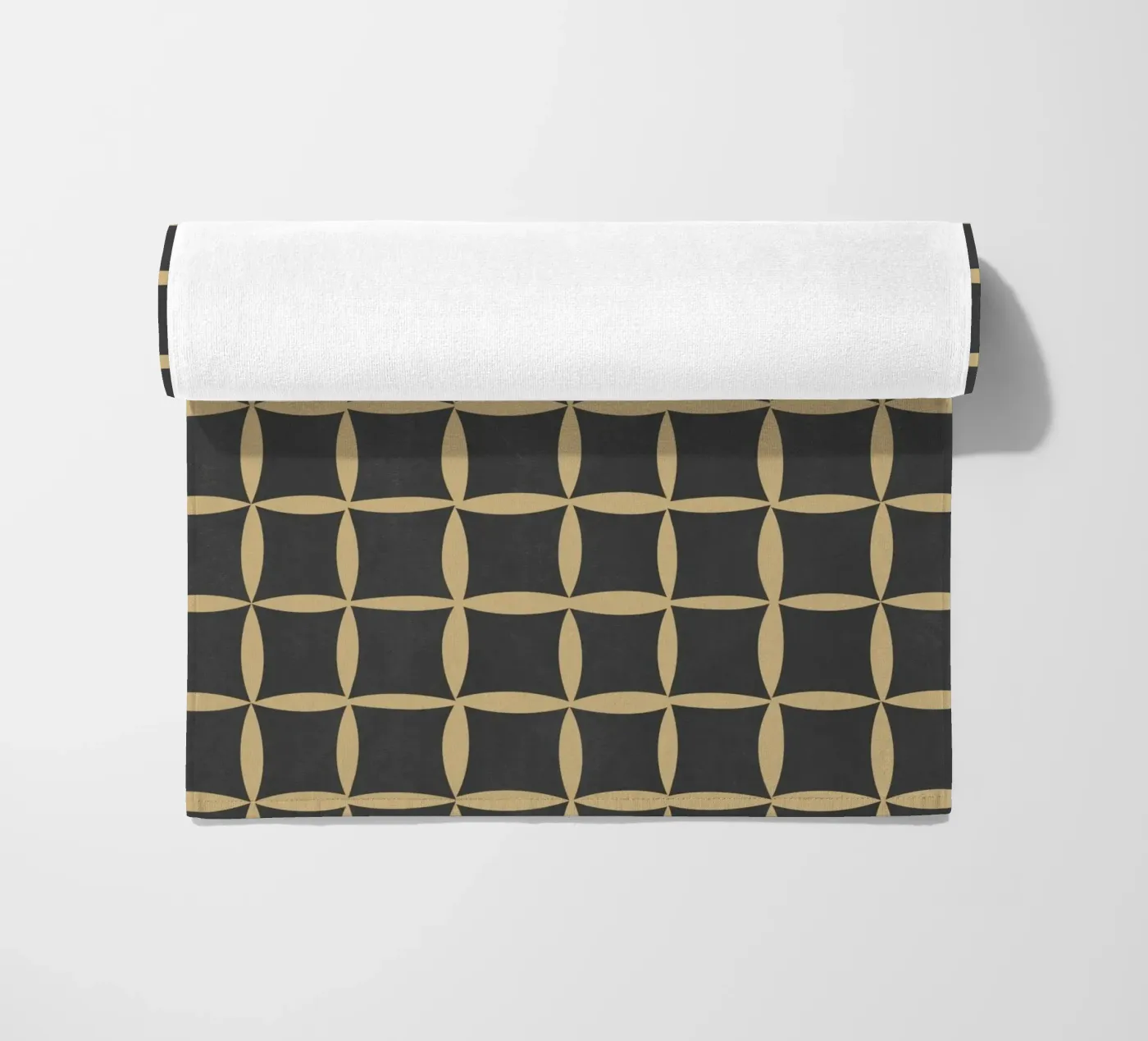 Repetitive pattern 45 beach towel by Little Dean