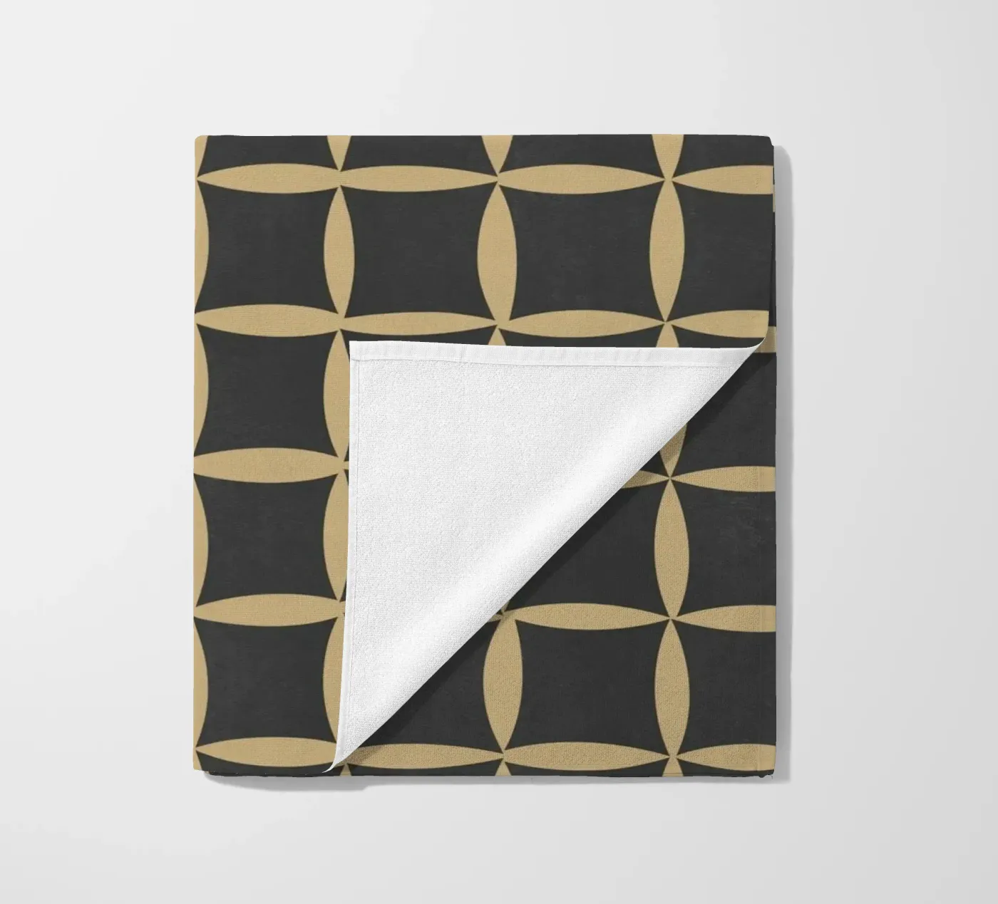 Repetitive pattern 45 beach towel by Little Dean