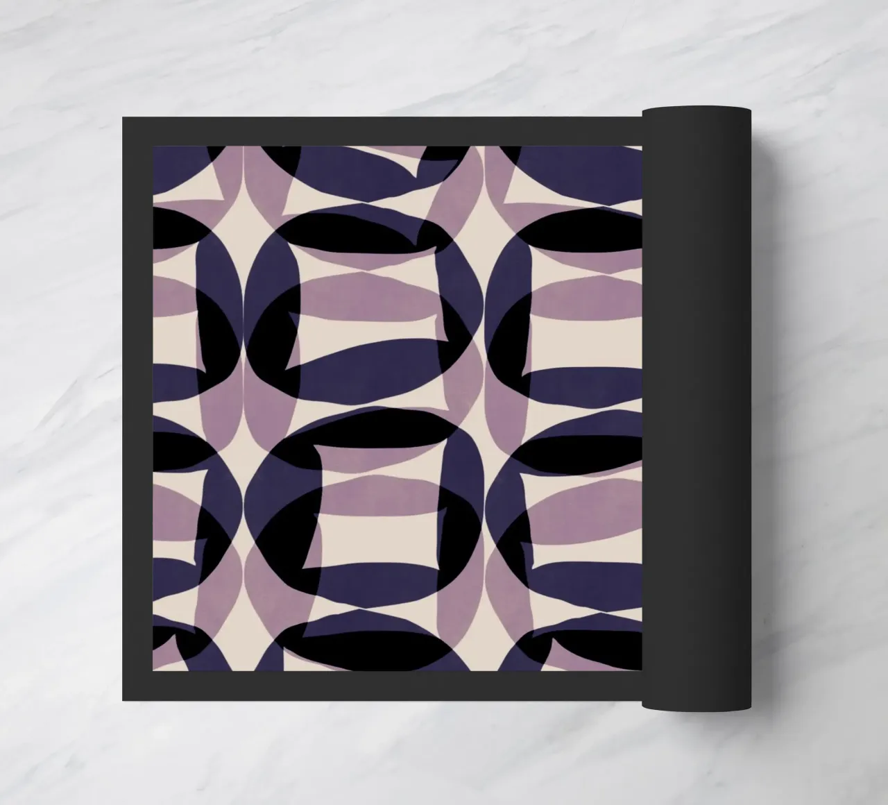 Repetitive pattern 46 doormat by Little Dean