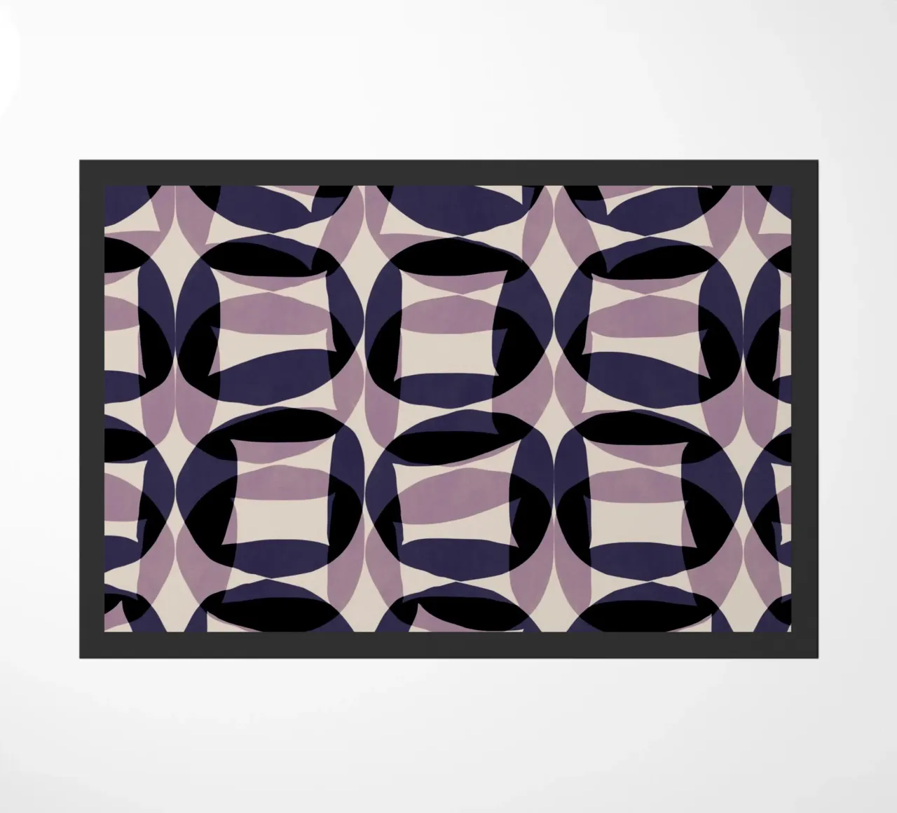 Repetitive pattern 46 doormat by Little Dean