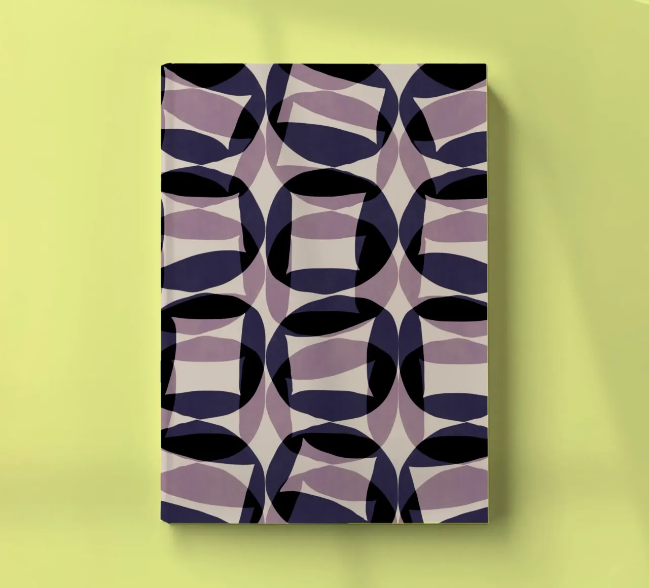 Repetitive pattern 46 notebook by Little Dean