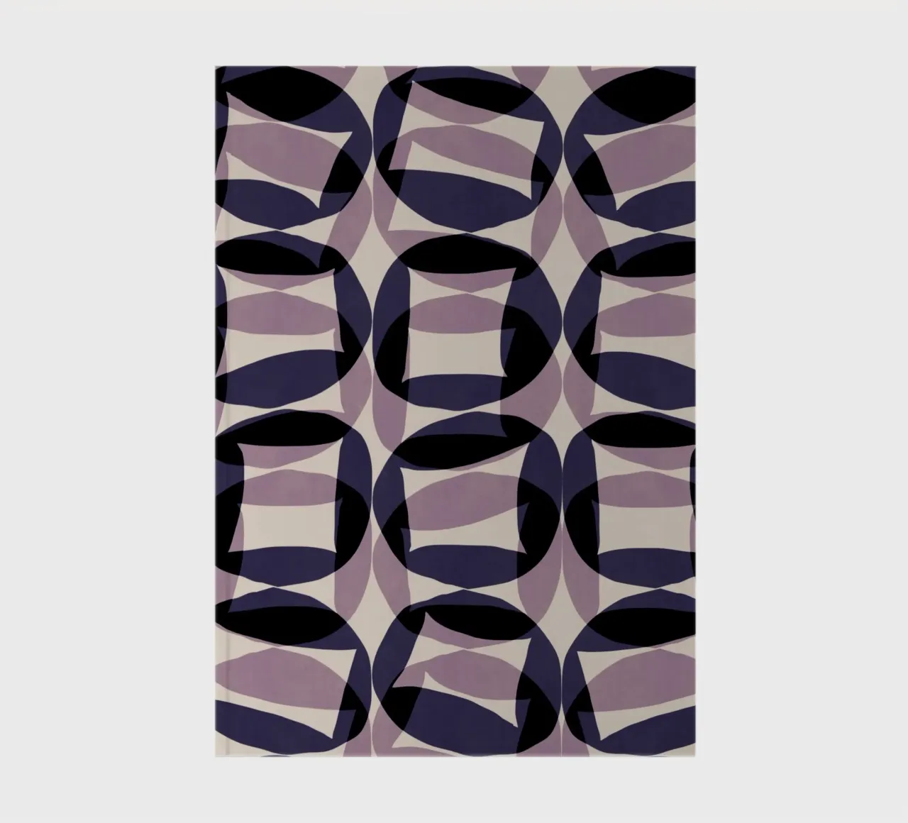 Repetitive pattern 46 notebook by Little Dean