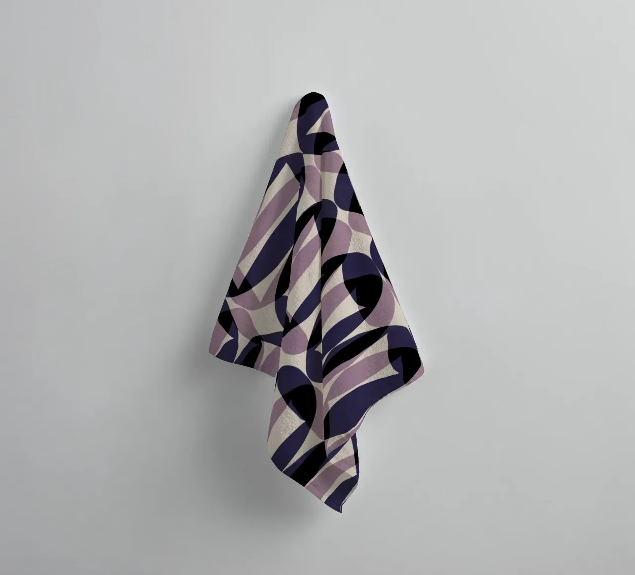 Repetitive pattern 46 towel by Little Dean