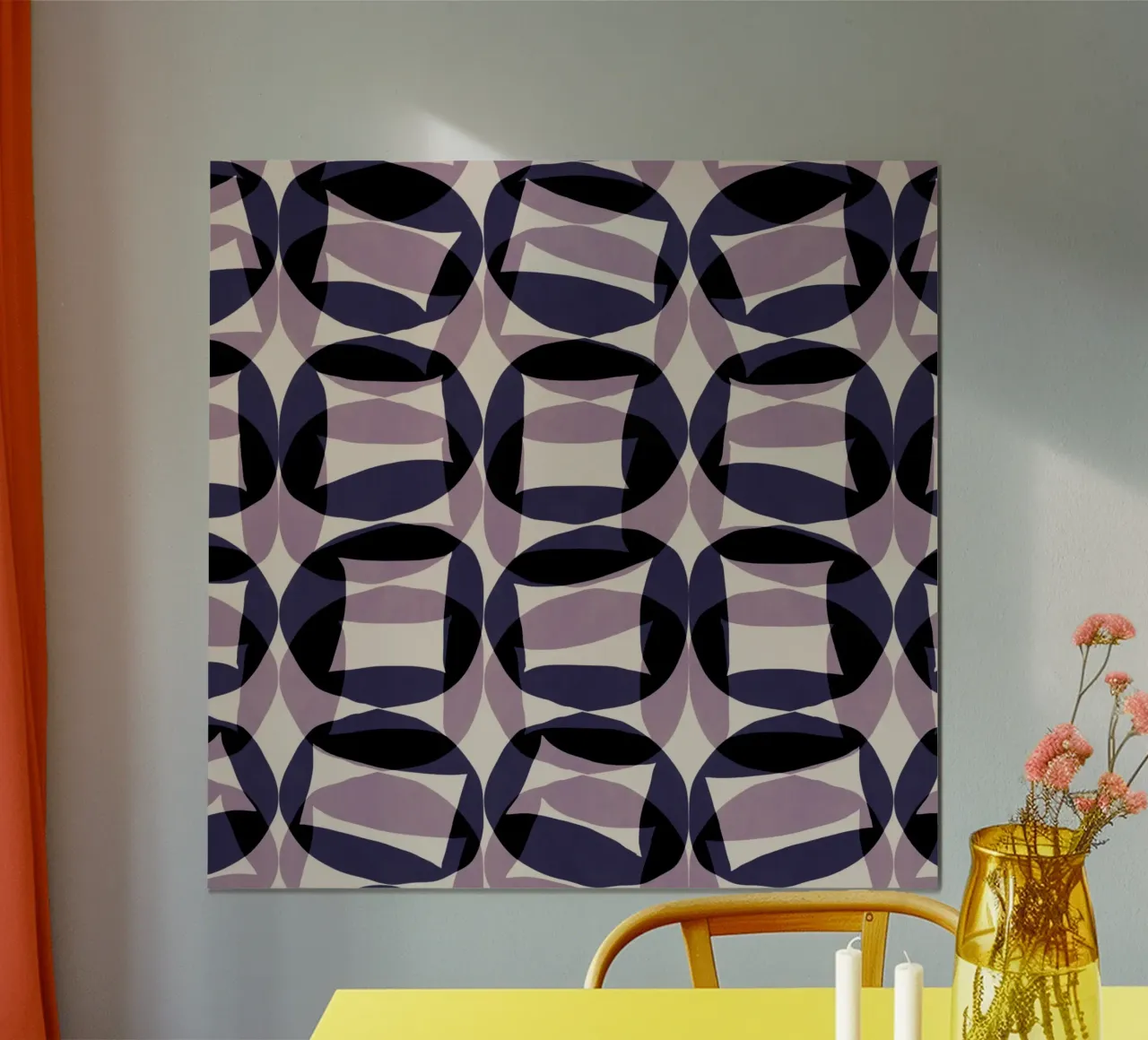 Repetitive pattern 46 poster by Little Dean