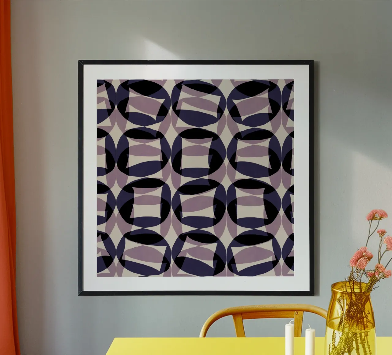 Repetitive pattern 46 poster by Little Dean