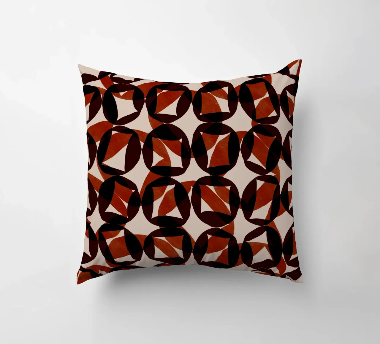 Repetitive pattern 48 decorative cushion by Little Dean