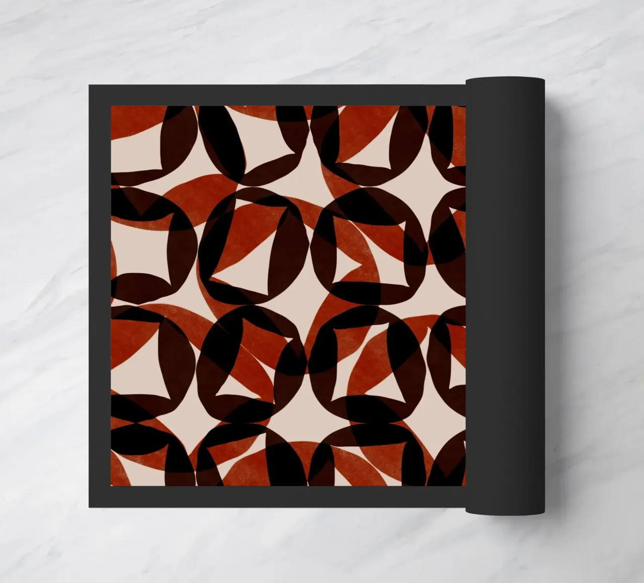 Repetitive pattern 48 doormat by Little Dean