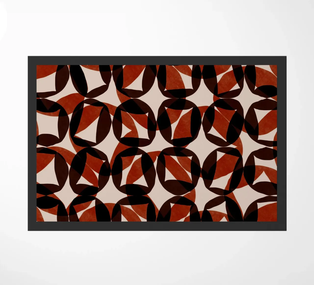 Repetitive pattern 48 doormat by Little Dean