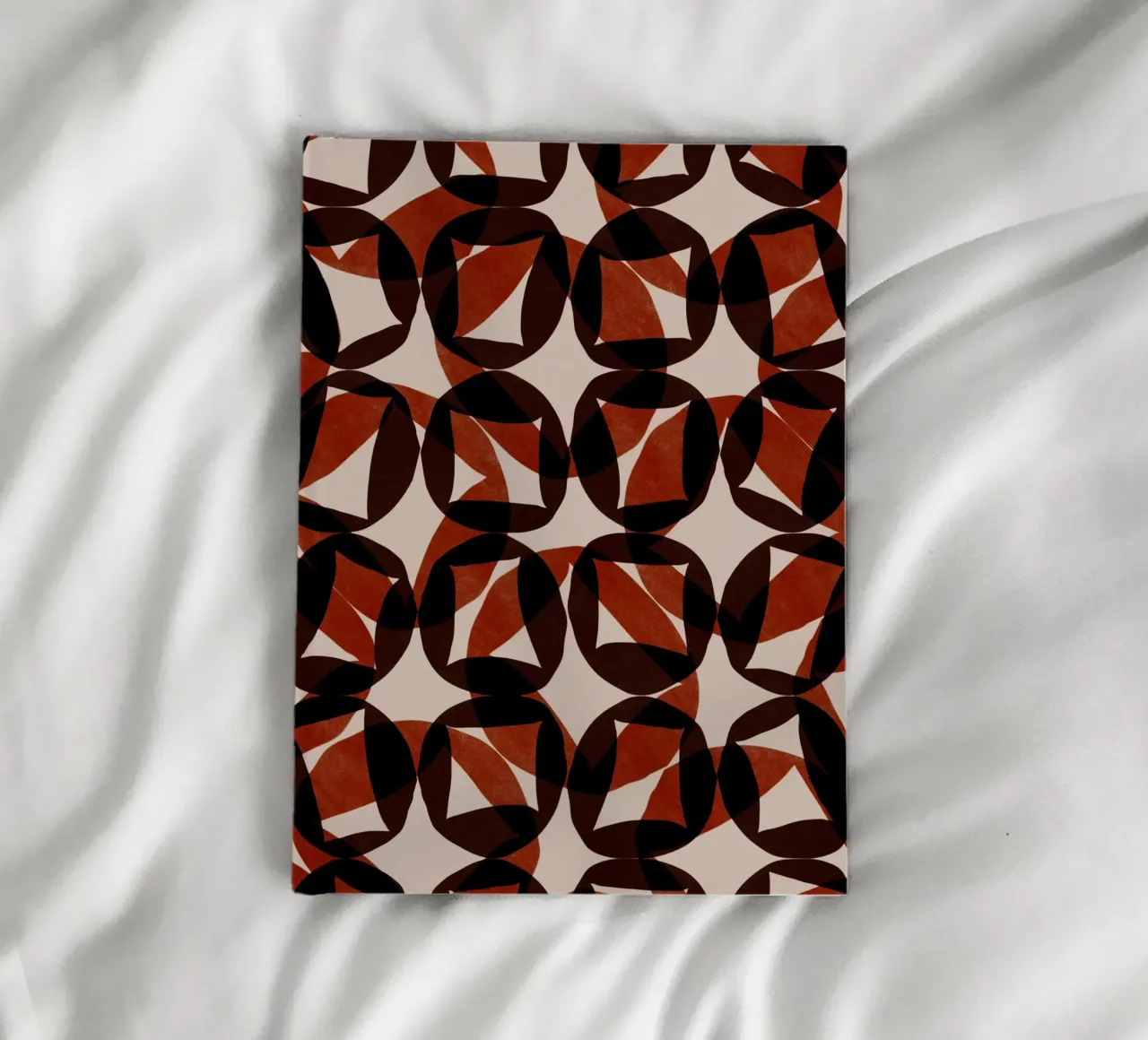 Repetitive pattern 48 notebook by Little Dean