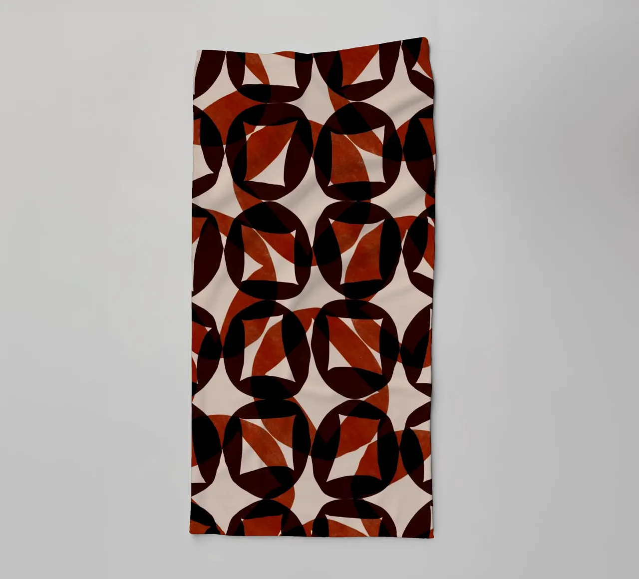 Repetitive pattern 48 towel by Little Dean