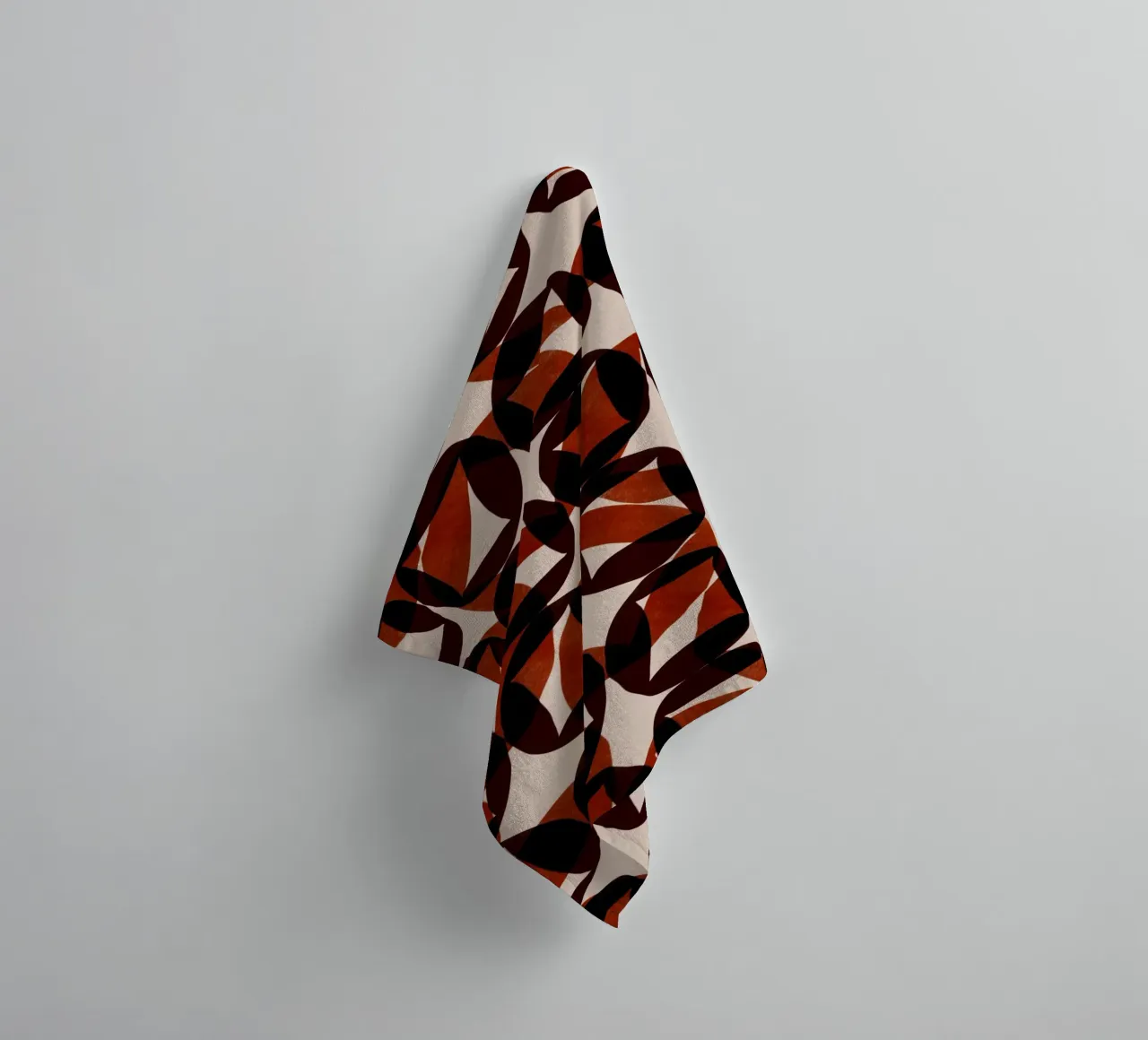 Repetitive pattern 48 towel by Little Dean
