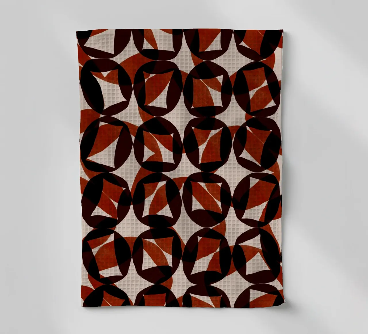 Repetitive pattern 48 tea towel by Little Dean