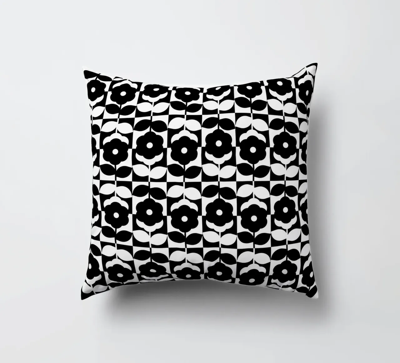 Repetitive pattern 49 decorative cushion by Little Dean