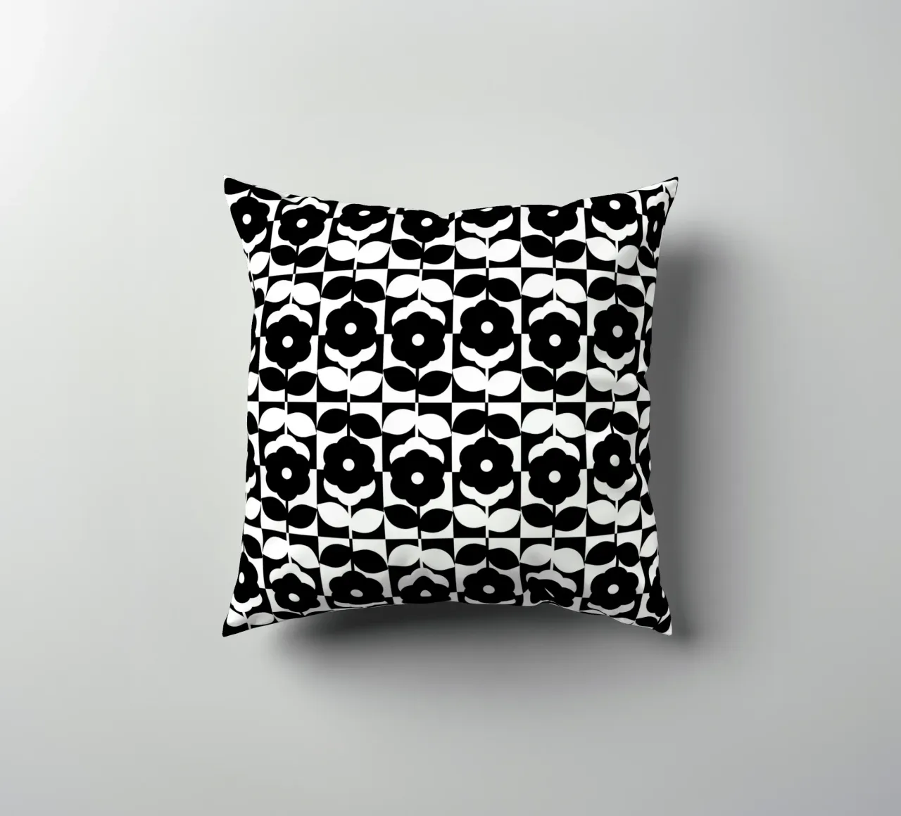 Repetitive pattern 49 decorative cushion by Little Dean