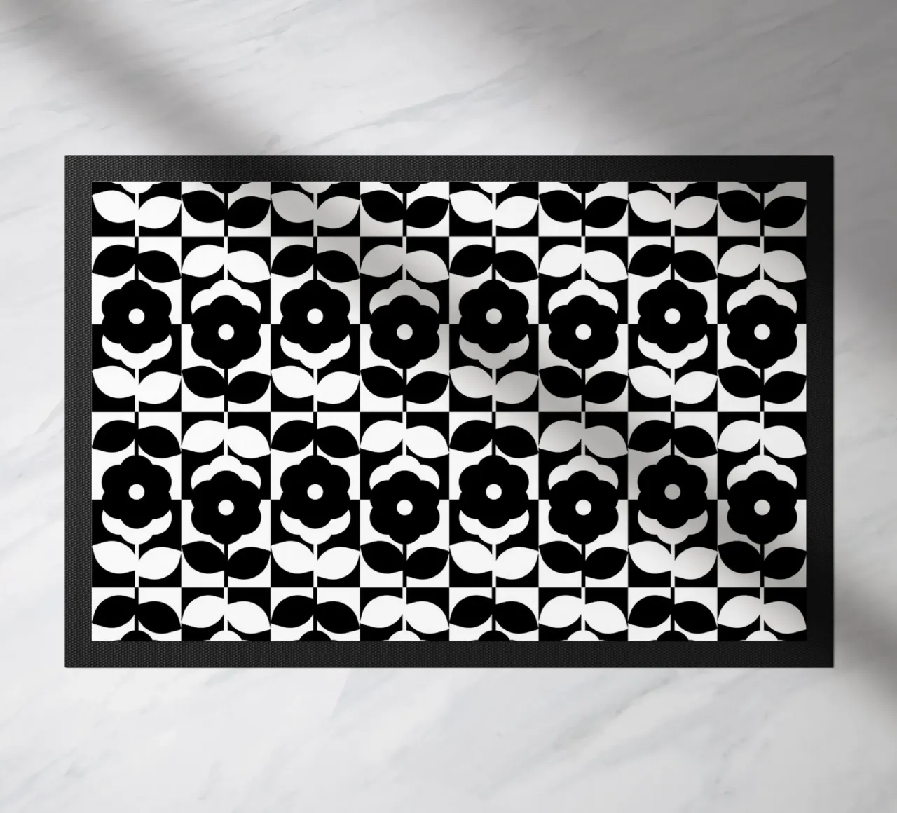 Repetitive pattern 49 doormat by Little Dean
