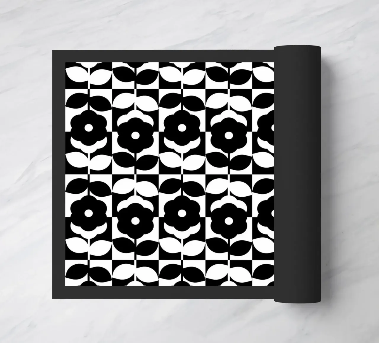Repetitive pattern 49 doormat by Little Dean
