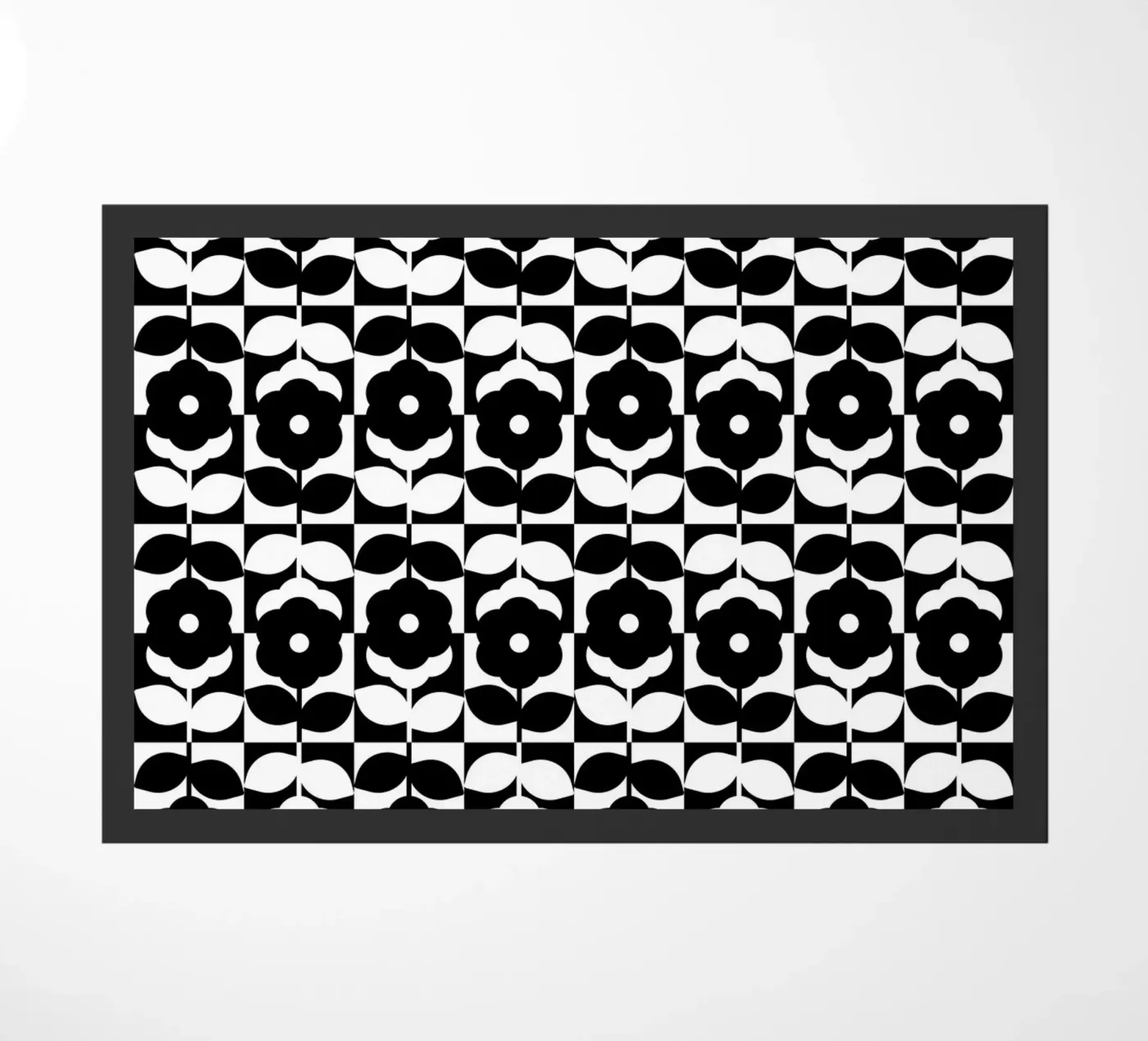 Schéma répétitif 49 paillasson de Little Dean