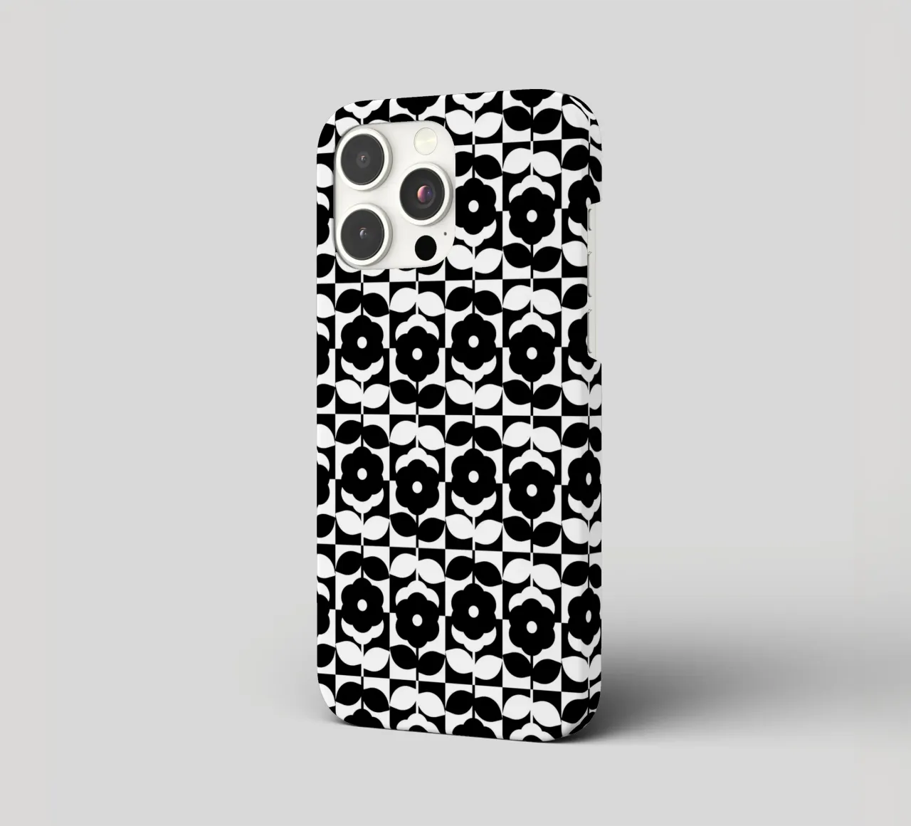 Sich wiederholendes Muster 49 iPhone Hülle von Little Dean