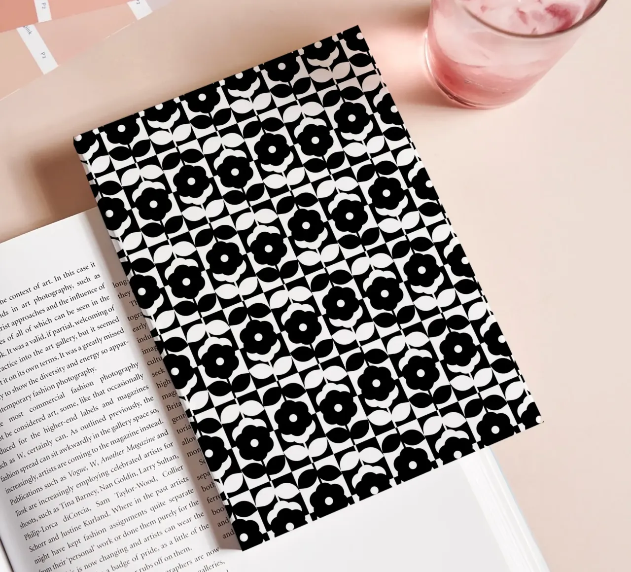 Repetitive pattern 49 notebook by Little Dean