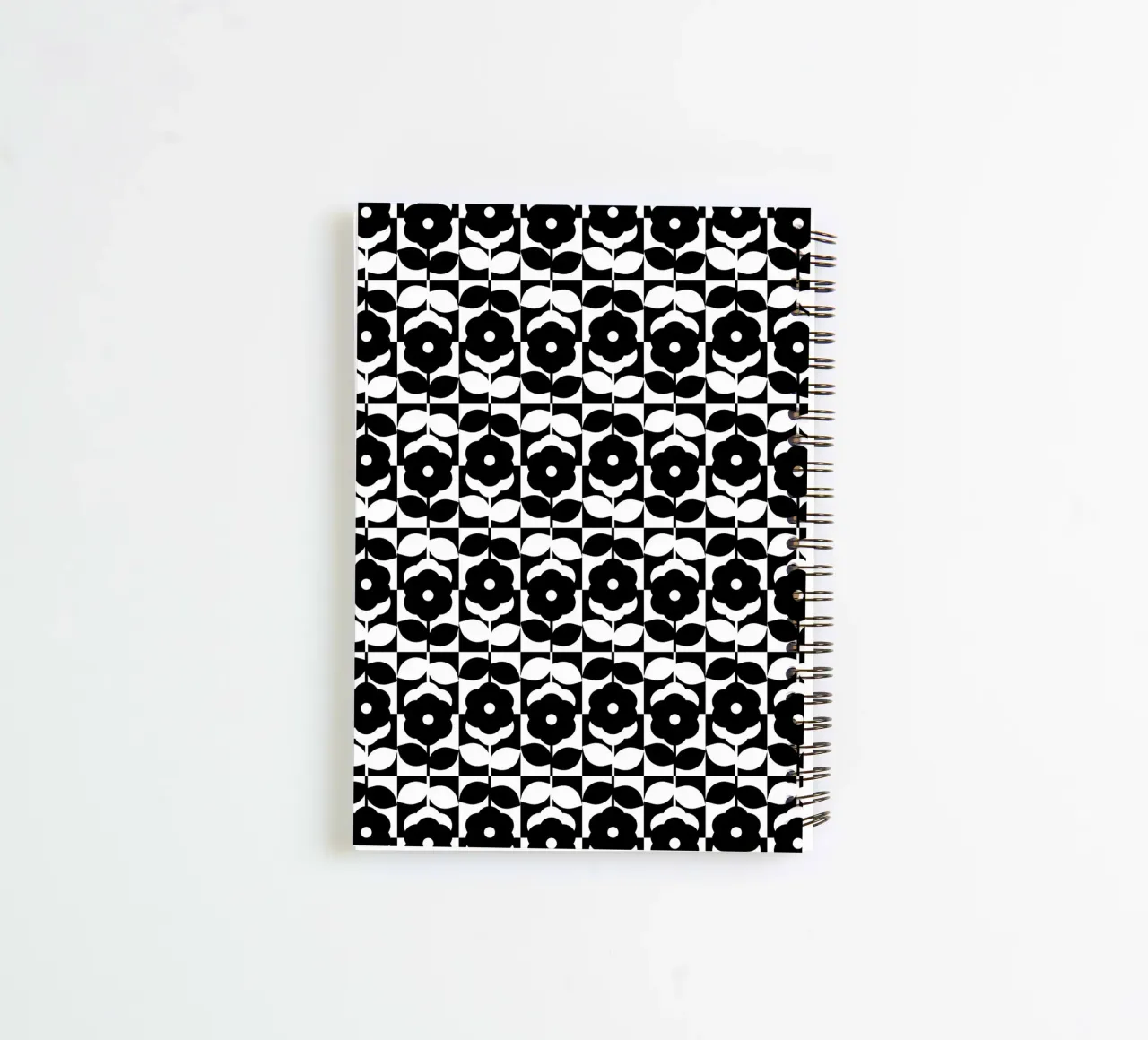 Repetitive pattern 49 spiral notebook by Little Dean