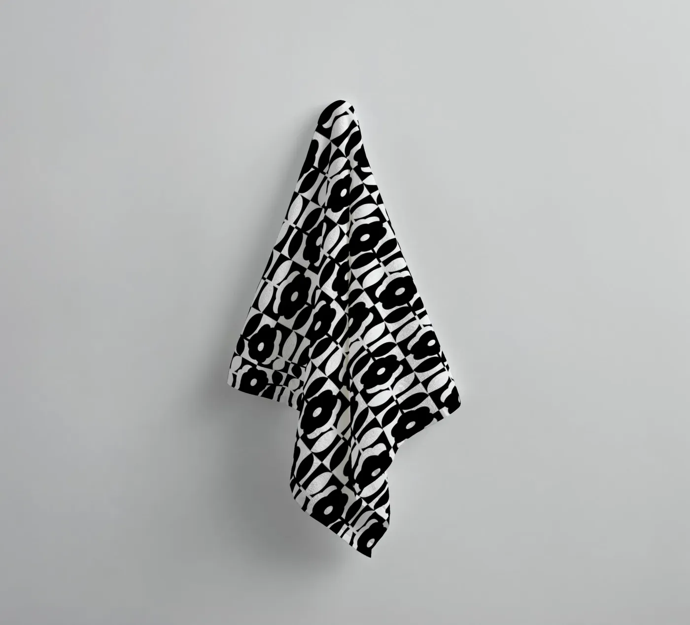 Repetitive pattern 49 towel by Little Dean