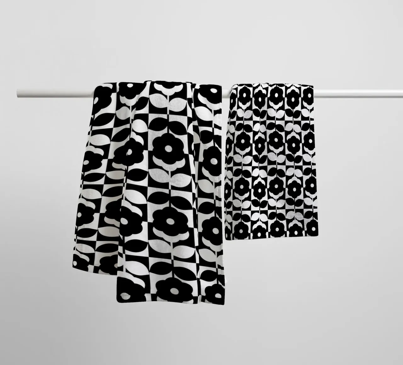 Repetitive pattern 49 towel by Little Dean
