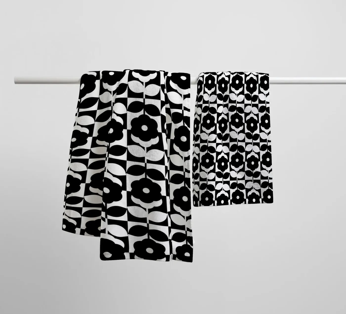 Repetitive pattern 49 towel by Little Dean