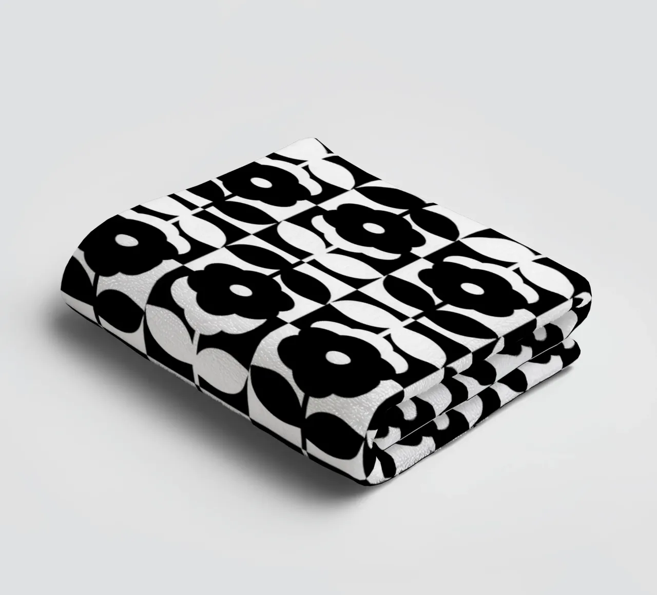 Repetitive pattern 49 towel by Little Dean