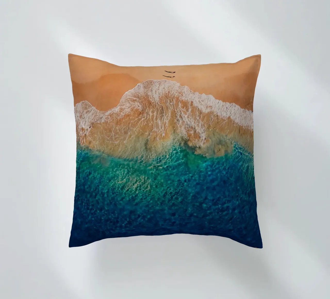 spiaggia oceano cuscino da Earthly Visions