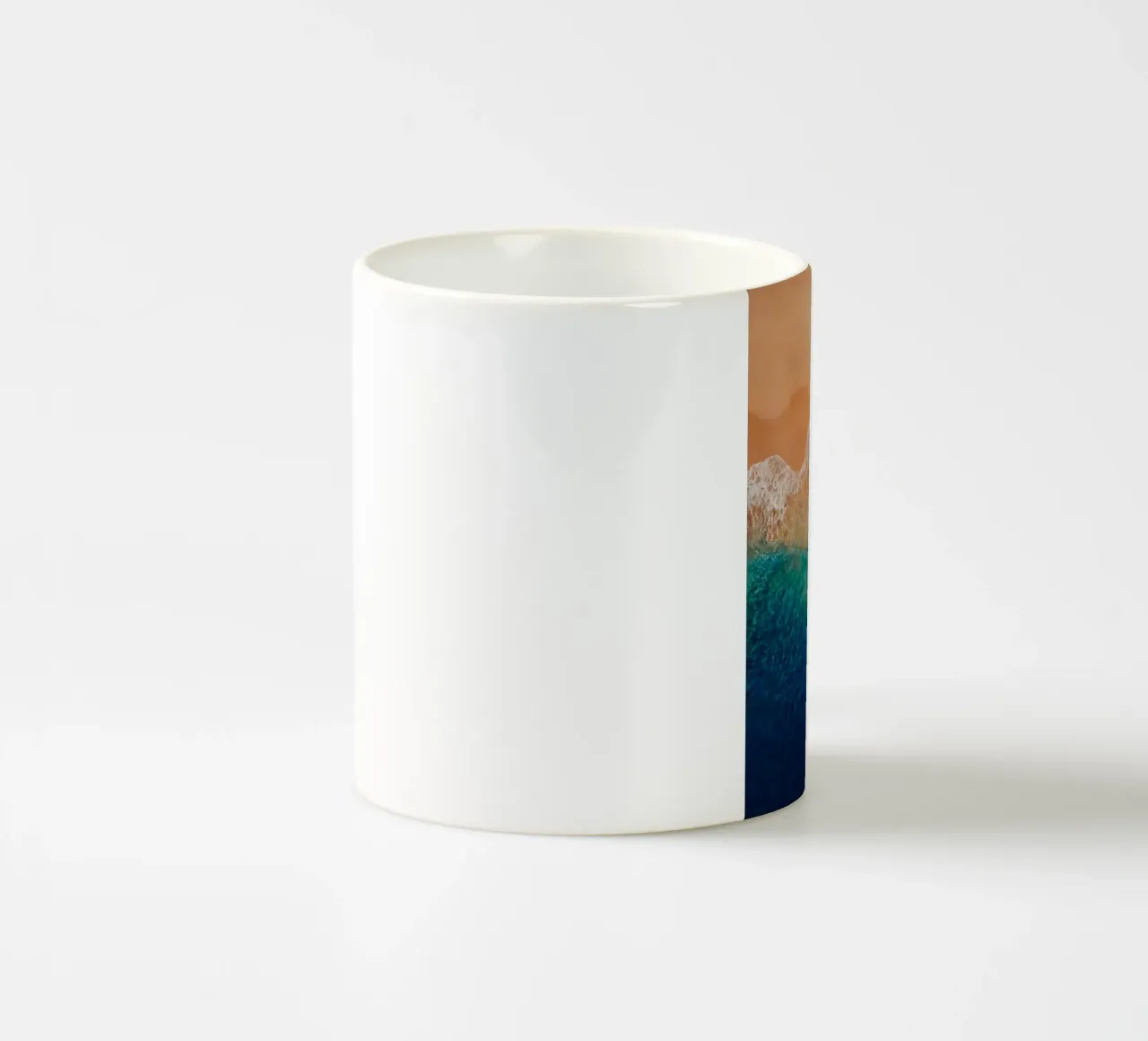 spiaggia oceano tazza in ceramica da Earthly Visions