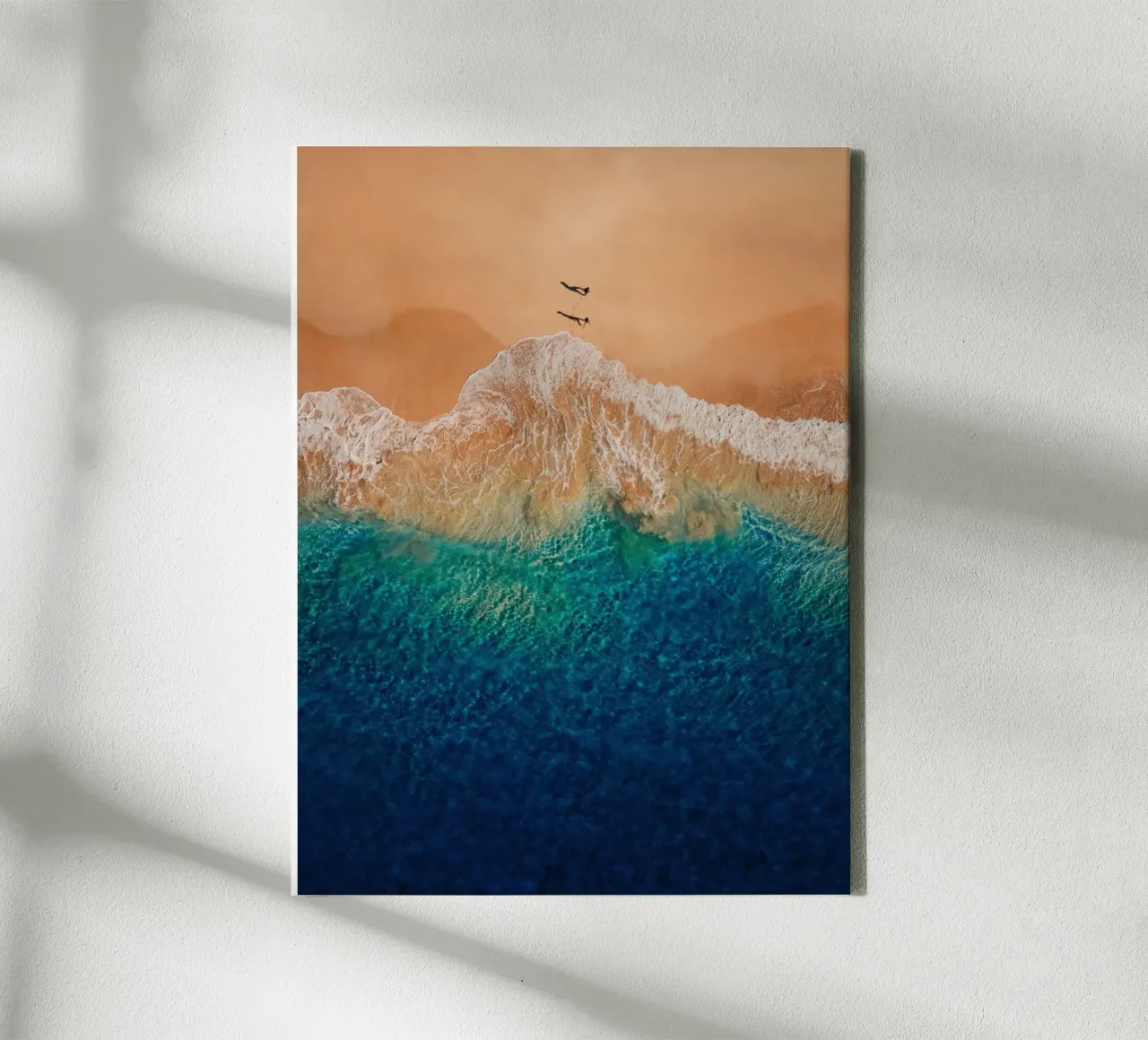 spiaggia oceano tela con Cornice a cassetta da Earthly Visions