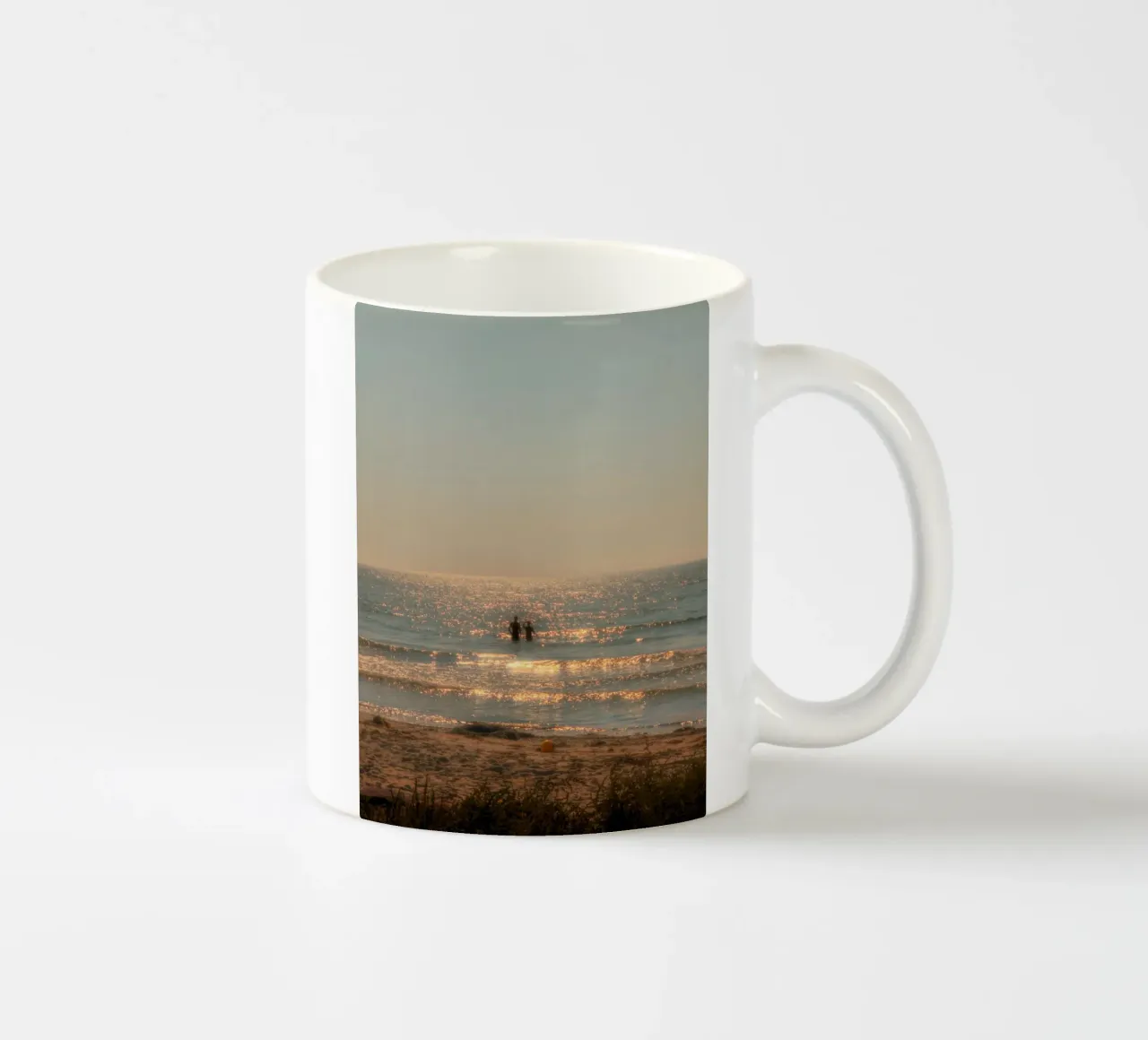 spiaggia oceano tazza in ceramica da Earthly Visions