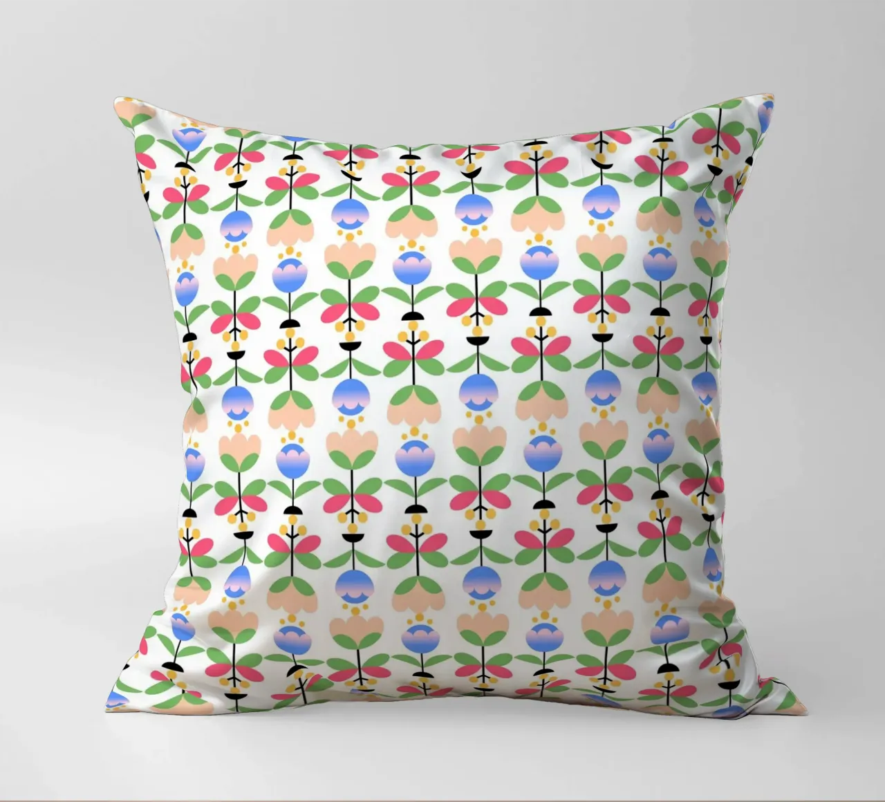 Repetitive pattern 50 decorative cushion by Little Dean