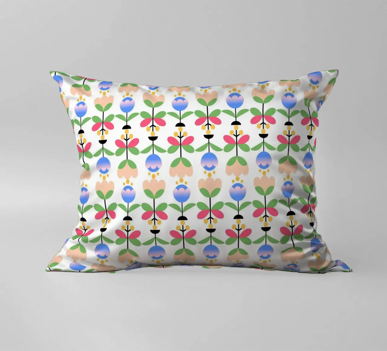 Repetitive pattern 50 decorative cushion by Little Dean