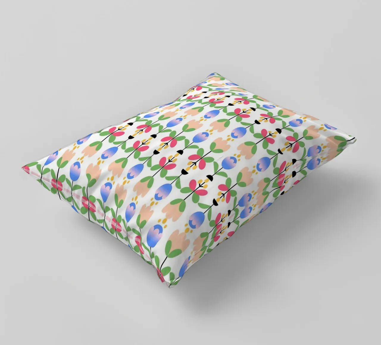 Repetitive pattern 50 decorative cushion by Little Dean
