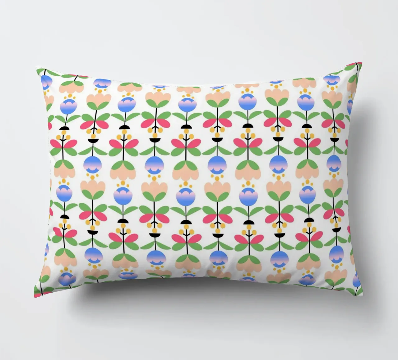 Repetitive pattern 50 decorative cushion by Little Dean