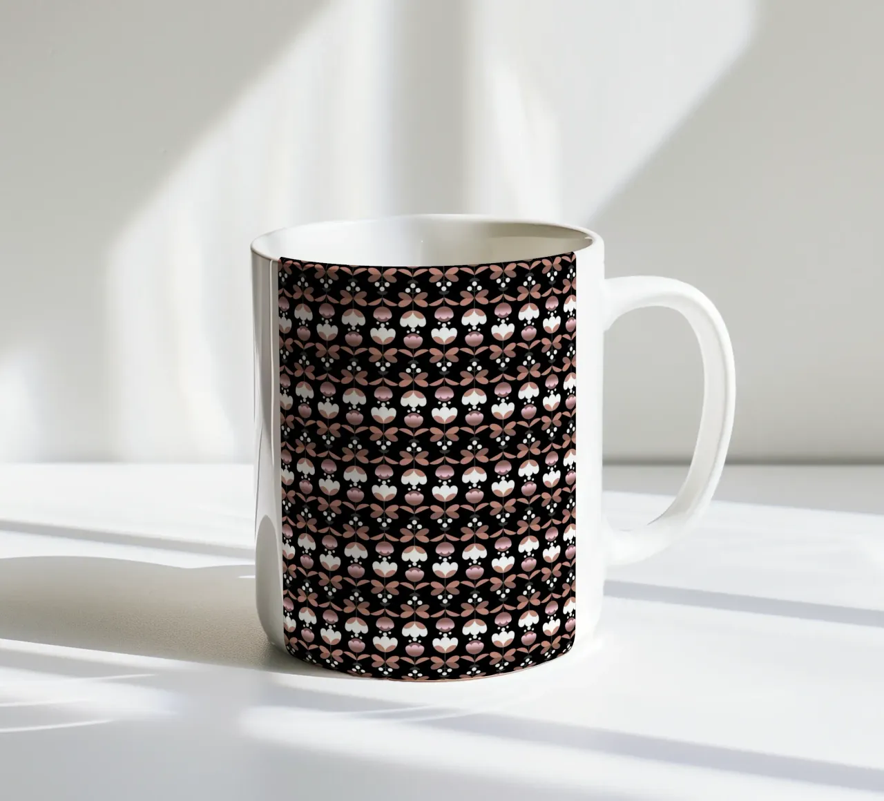 Schema ripetitivo 51 tazza in ceramica da Little Dean