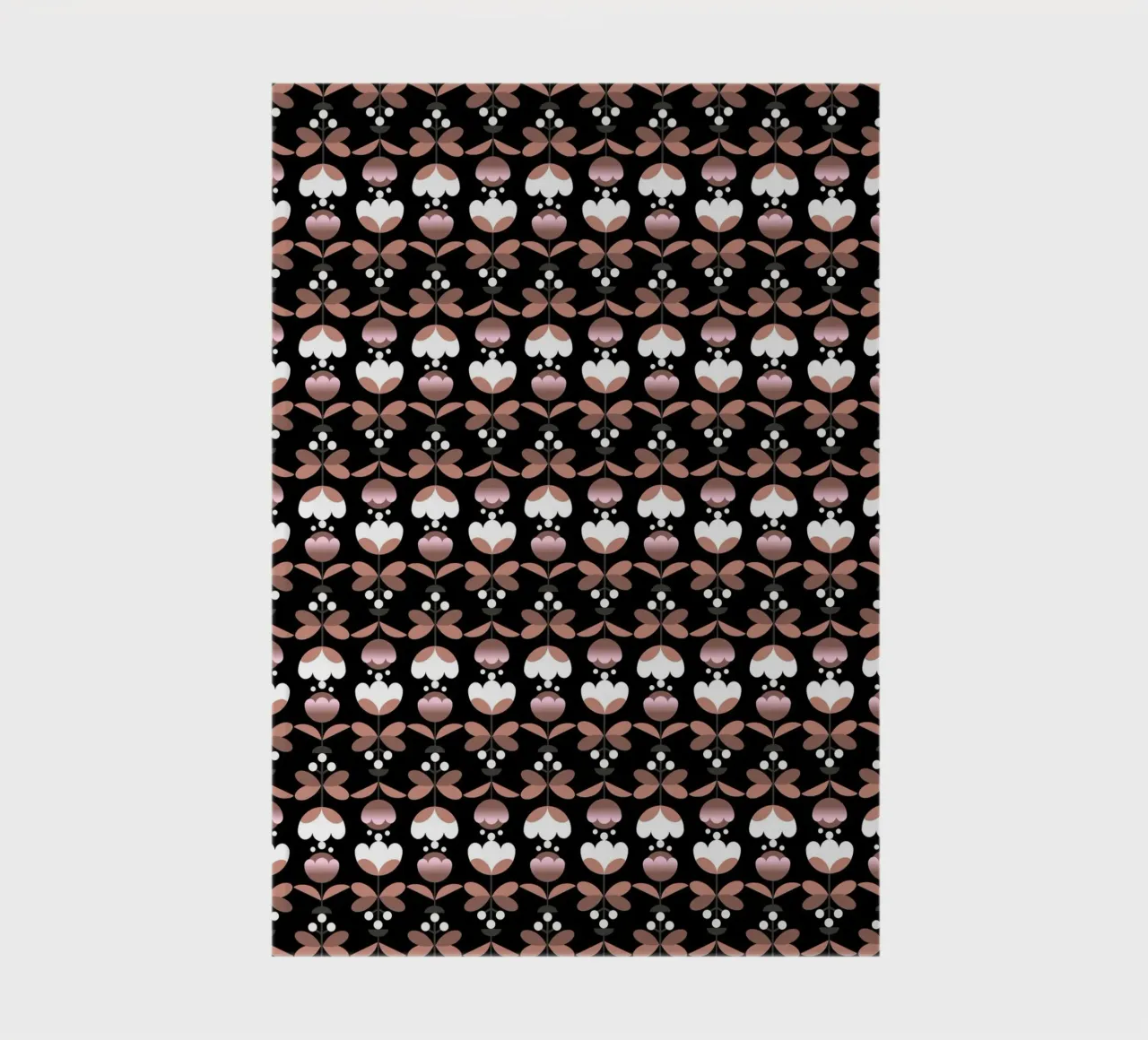 Repetitive pattern 51 notebook by Little Dean