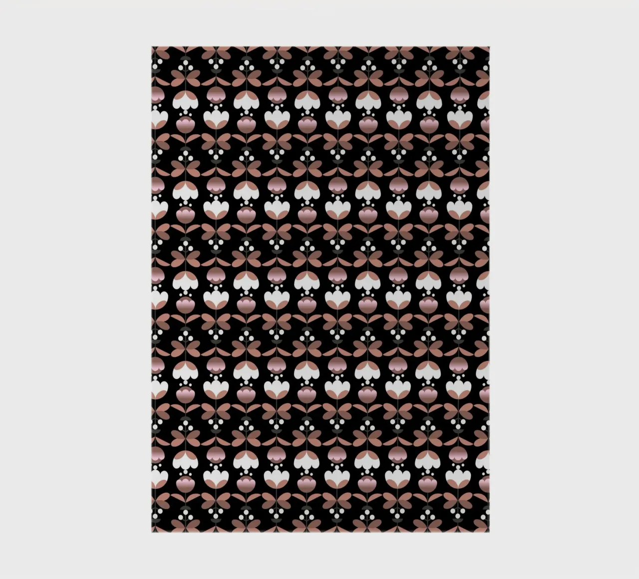 Repetitive pattern 51 notebook by Little Dean