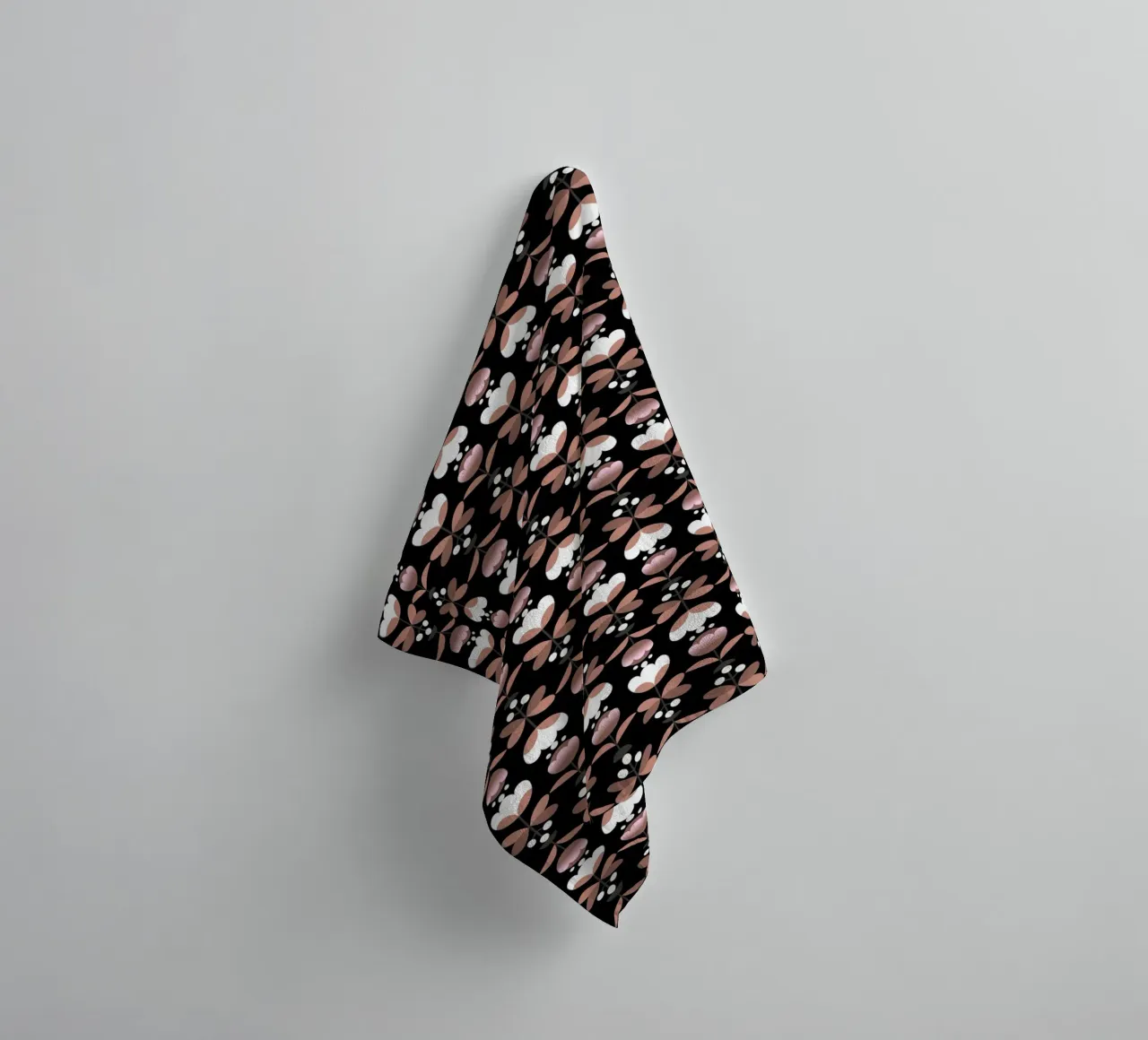 Repetitive pattern 51 towel by Little Dean