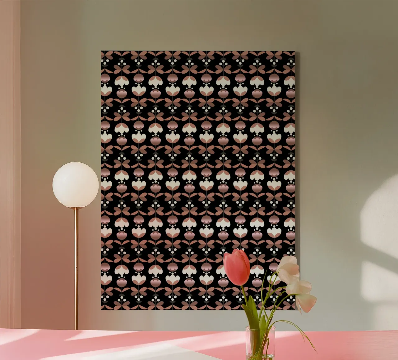 Repetitive pattern 51 canvas by Little Dean