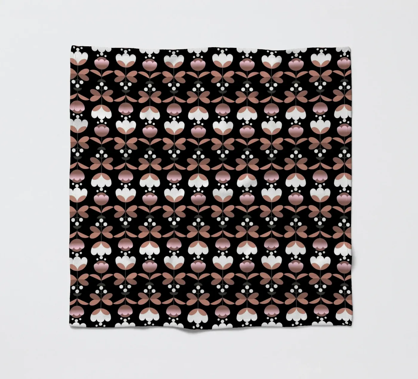 Repetitive pattern 51 fleece blanket by Little Dean