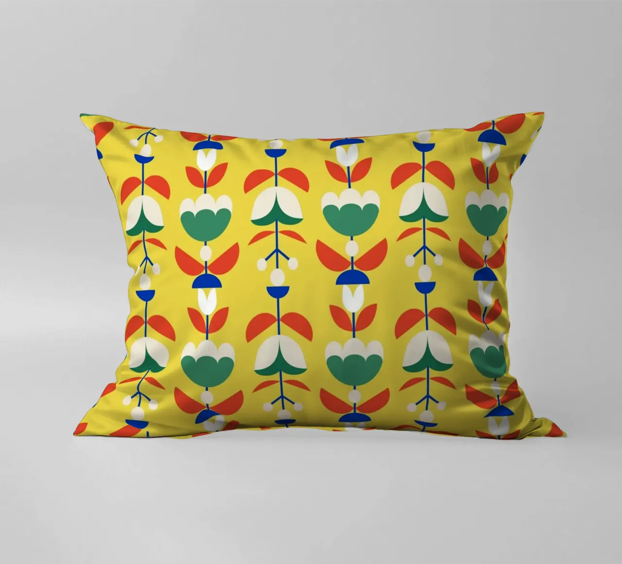 Repetitive pattern 52 decorative cushion by Little Dean