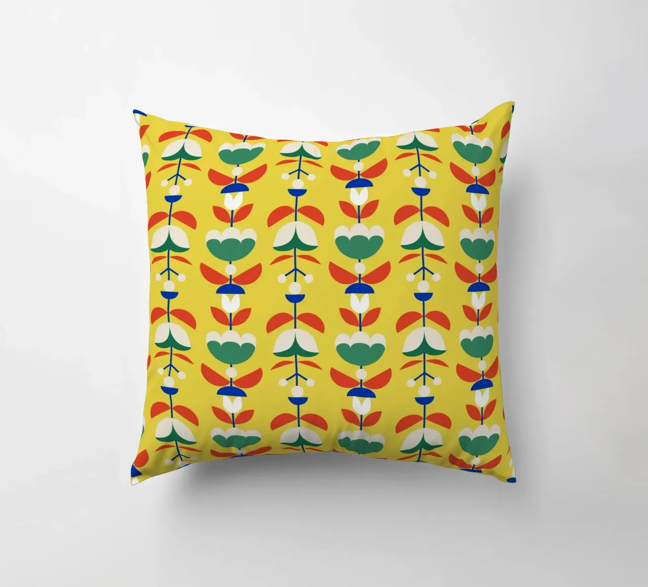 Repetitive pattern 52 decorative cushion by Little Dean