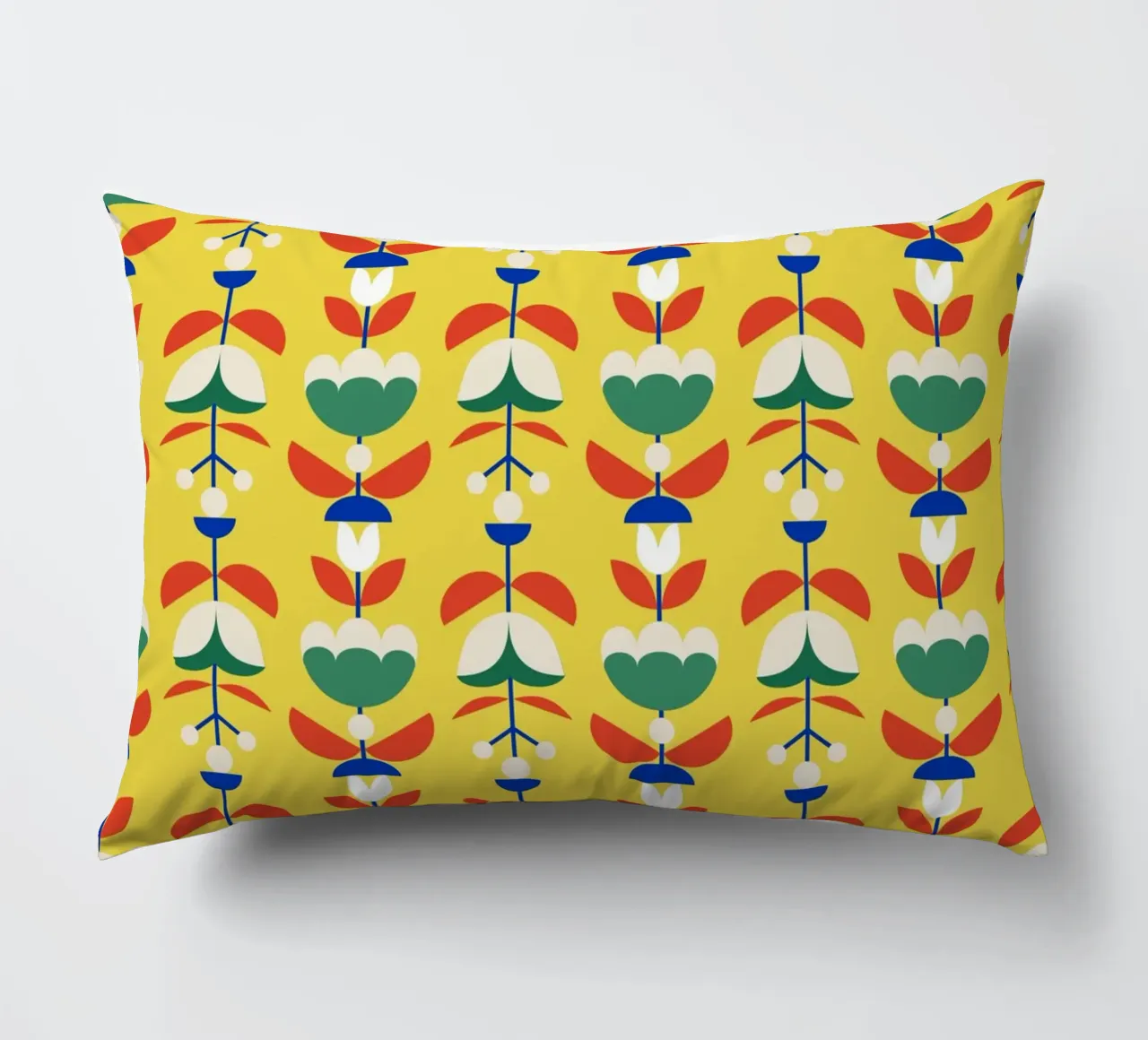 Repetitive pattern 52 decorative cushion by Little Dean
