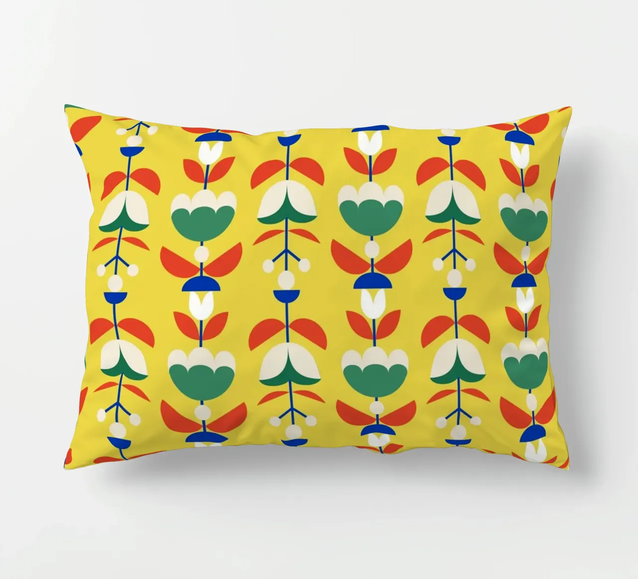 Repetitive pattern 52 decorative cushion by Little Dean