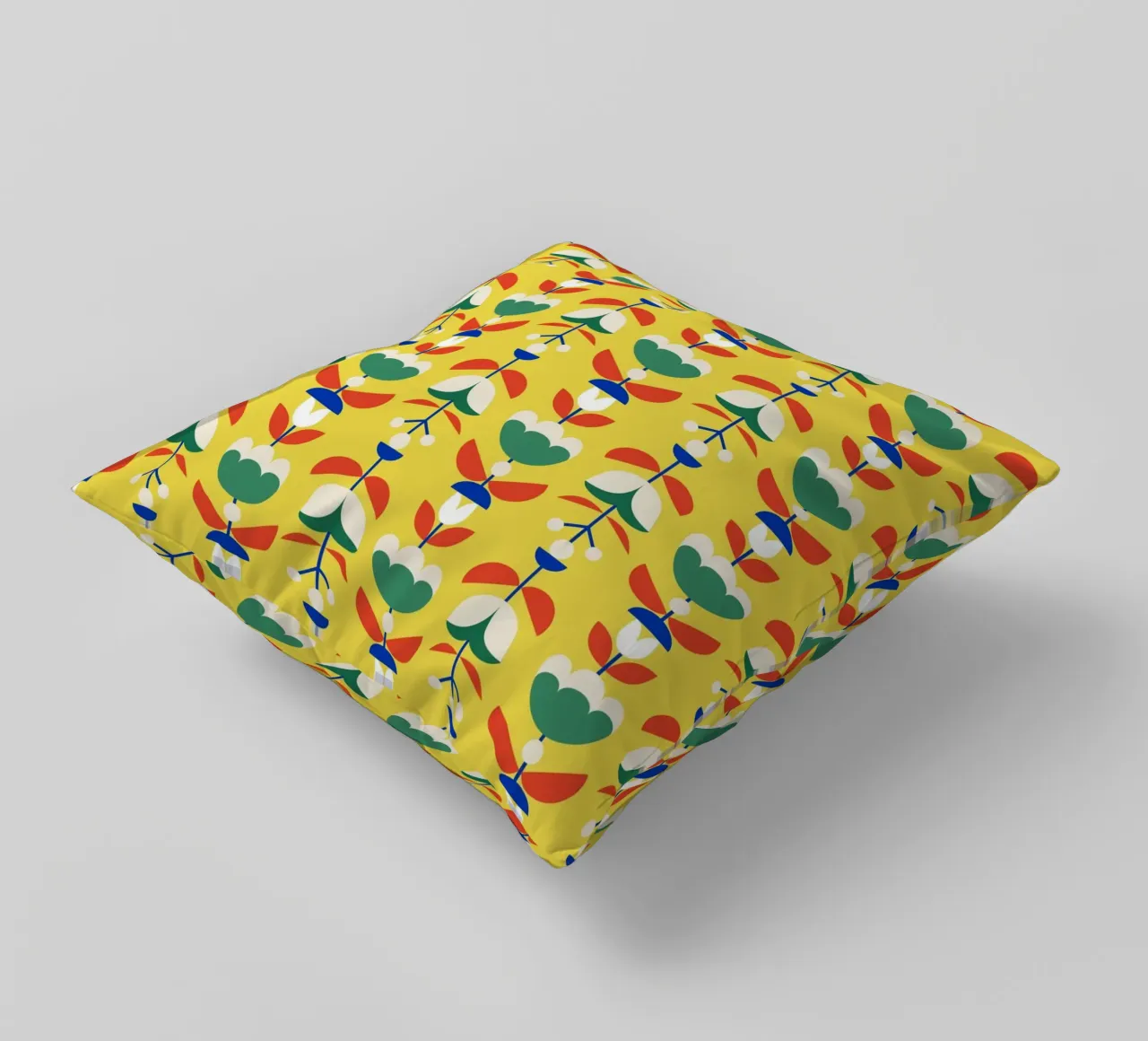 Repetitive pattern 52 decorative cushion by Little Dean