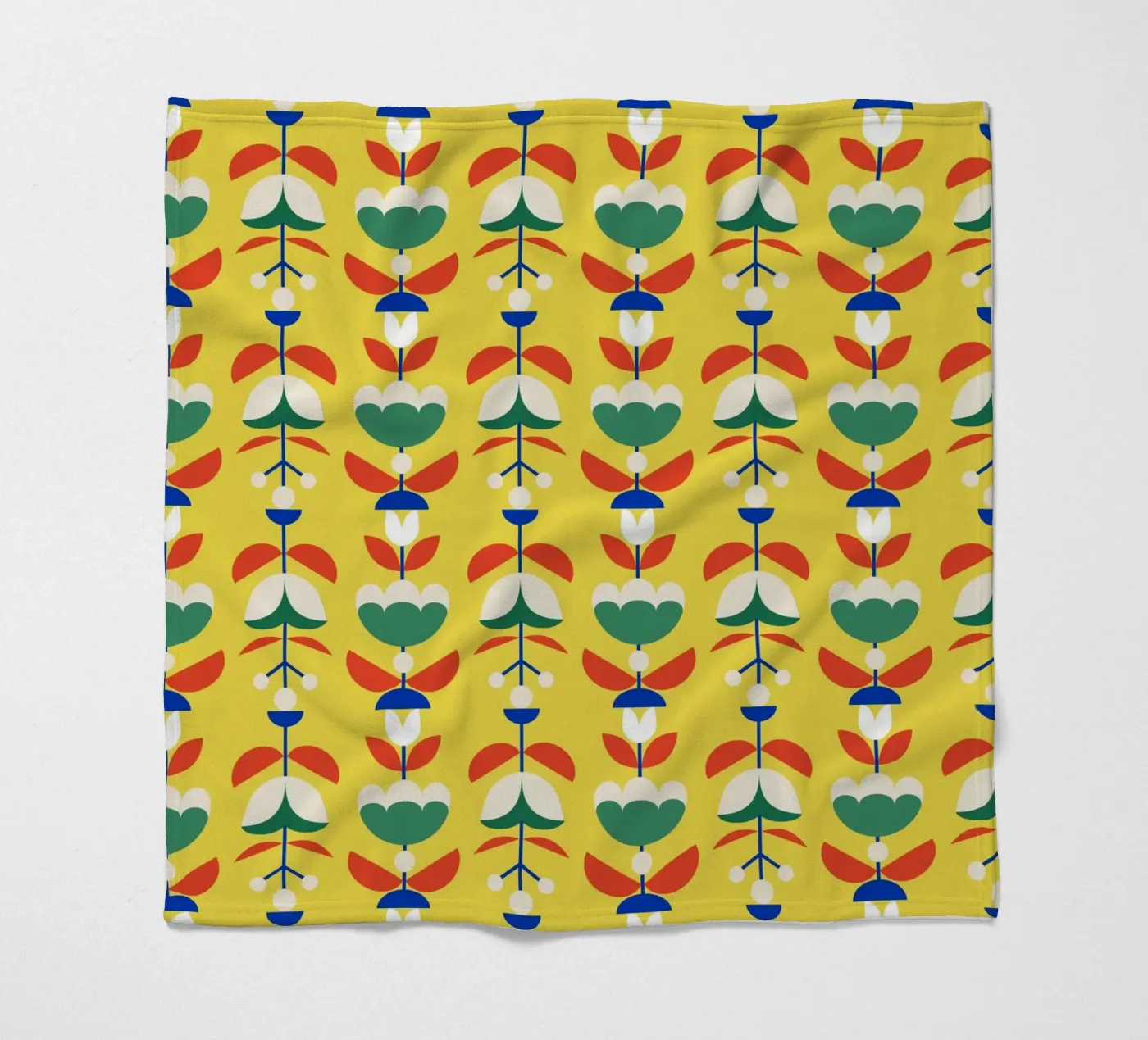 Repetitive pattern 52 fleece blanket by Little Dean