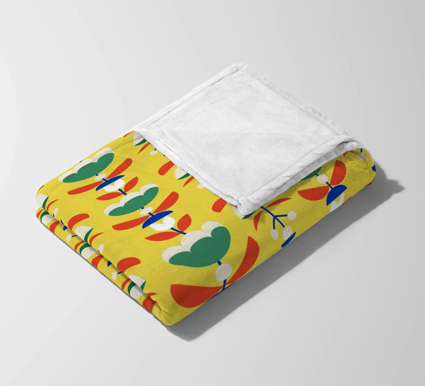 Repetitive pattern 52 fleece blanket by Little Dean